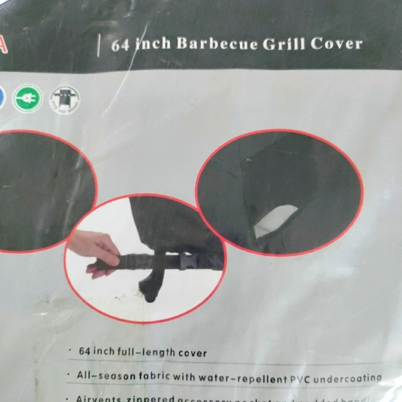 Black Grill cover - Picture 2 of 5